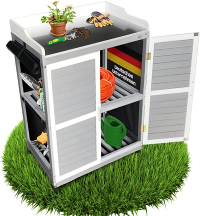 Tuinkast - Tuinkist - Tuinkasten voor Buiten - Tuinberging - Kunststof - Grijs