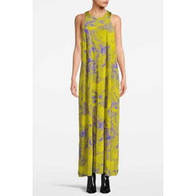 AllSaints Kura Inspiral Dress Zest Lime Green Größe: 8 | Maxikleider Outlet | Damen | Grün