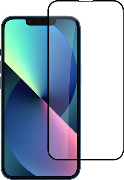 UNIQ Accessory iPhone 13 10D Full coverage Screenprotector - Zwarte Rand