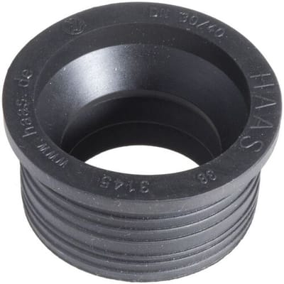 HAAS rubber sleeve 40.5 x 26 mm for cast iron pipe elbow 3145
