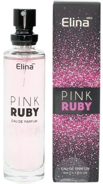 Elina Parfum Pink Ruby For Woman Eau de Parfum 15ml