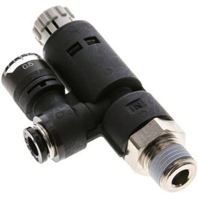 Pneumatische Drukregelaar 6mm - R1/4'' met manometer