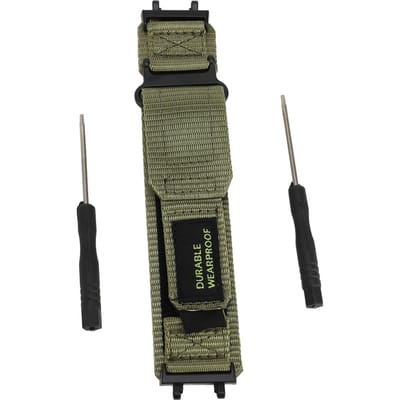 Nylon Horlogeband voor Huami Active Edge A2212 Klittenband Sportieve Stijl Gevlochten Zacht