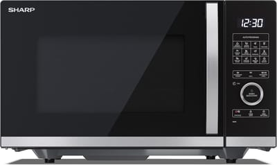 Magnetron met grill - Oven combi - Snel eten bereiden - Ontdooifunctie - 25 Liter - Zwart