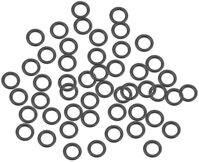Dailygoods- O-ringen set 50 stuks - Nitrilrubber - 7,5 mm buitendiameter - 4,5 mm binnendiameter - 1,5 mm breed - Duurzaam en flexibel - Afdichtringen