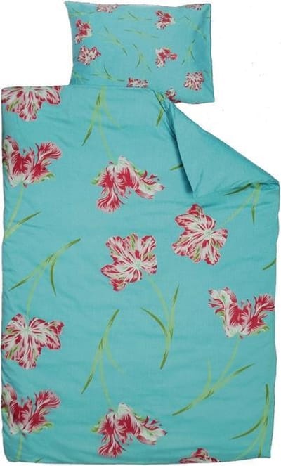 Aquanova Tulipa Dekbedovertrek - Litsjumeaux - 240x200/220 - Blauw