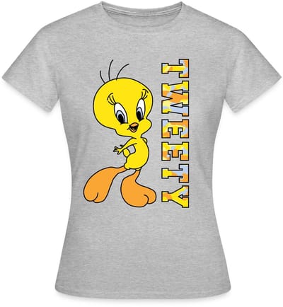 Looney Tunes Tweety Camouflage T-Shirt Dames