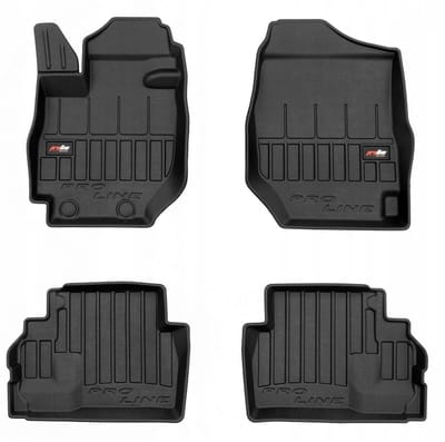 Frogum No.77 - Automatmatten - Geschikt voor Suzuki Jimny IV vanaf 2018 - 3D Pasvorm - Hoge Rand 6cm - TPE Rubber
