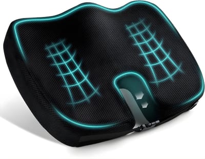 DnA® Wigkussen - Wigkussen Bed - Matrasverhoger - Zwart - 44cm x 35cm x 7cm