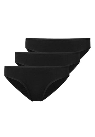 SNOCKS Damesslips - Slips Dames - Ondergoed Dames - Naadloos & Comfortabel - Biologisch Katoen - 3 Stuks