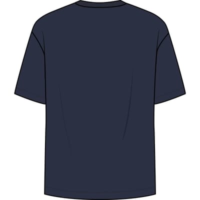 FILA Doccia Relaxed Logo Graphic T-shirt Black Iris Taglia: S | Magliette basic Outlet | Uomo | Nero