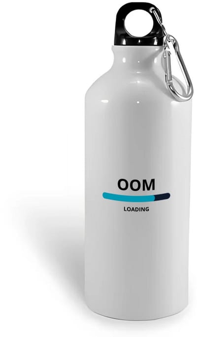 Hacebo® - oom loading waterfles - Oom - ochtendkoffie laden - verjaardagscadeau - verjaardag - cadeau - cadeautje voor oom - oom artikelen - kado - geschenk - gift - water fles - 400ML