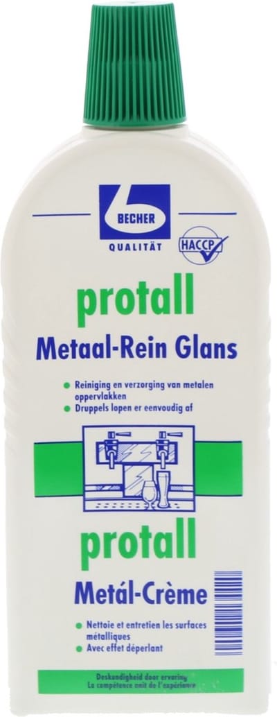 Dr. Becher Metaal reiniger glans protall - Flesje 50 cl