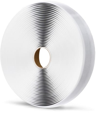 Butyl tape 3 mm x 13 mm x 10 m, zelfklevende waterdichte tape voor reparatie, ideaal voor ramen, boten en EPDM daken, zwart, verpakking van 1