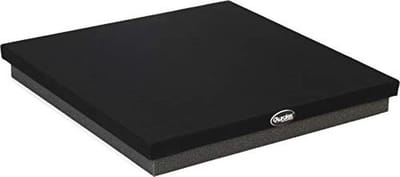 Akoestische Ontkoppeling Riser voor Subwoofers - 4,5 x 38 x 38 cm - Zwart/Antraciet
