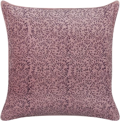 ROMNEYA - Sierkussen - Roze - 45 x 45 cm - Fluweel
