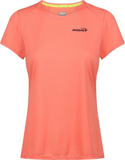 Performance Short Sleeve T-Shirt - Dames - Coral/Dusty Rose