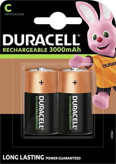 Duracell C-HR14 2 Stuks, oplaadbaar - Speelgoed - Batterijen/Laders/Accus