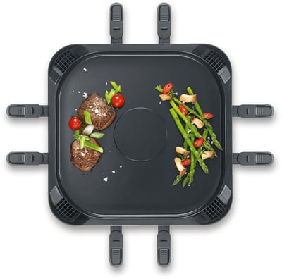Severin RG 2379 SEVENTO Raclette/Gourmet - Rook- en Geurarm Genieten