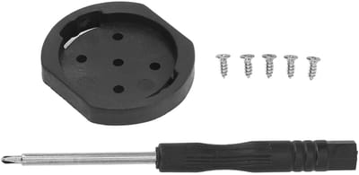 Allecto - Fietscomputerreparatieset - Fietsmultitool - Vaste basis - Compact - Vervangingsonderdelen - Geschikt voor Bryton - Inclusief schroeven