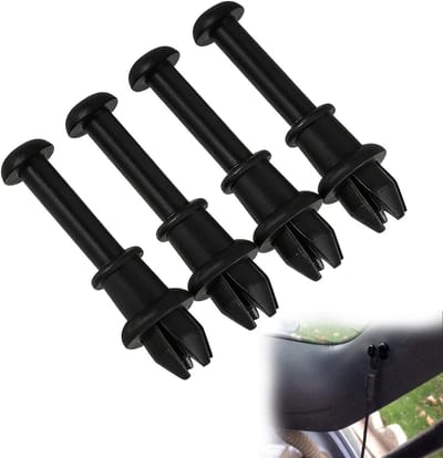 4 hoedplank clips, bevestigingsriem houder voor kofferdeksel, geschikt voor voertuigen met hoes, vervangend onderdeel voor optimale stabiliteit en veiligheid
