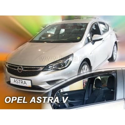J&J AUTOMOTIVE | Heko Deflecteurs d'air Déflecteurs de Vent Pour Opel Astra K 5P. Berlina 2015-2021