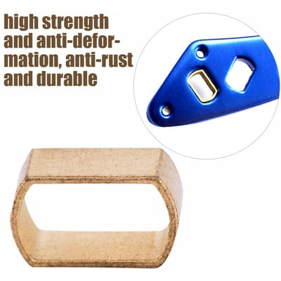 Fishing Rod Reel Handle Installation Hole Adapter 8x5mm to 7x4mm for Daiwa blue
