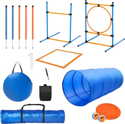 Pawsource Agility voor de hond - Hondentunnel - Agilityset