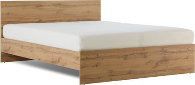 Maxi Bed Tim 160 x 200 cm - Bedframe Eiken - Bedombouw - Tweepersoonsbedden