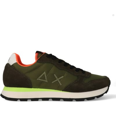 Sun68 Sneaker Tom Fluo Militare - Maat 44 - Heren - Sneakers