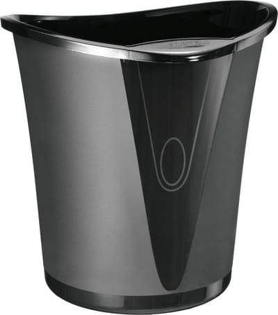 Prullenbak Leitz Allura 18L zwart