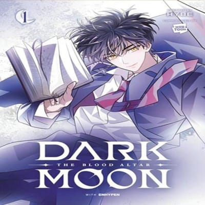 DARK MOON DE BLOEDALTAAR Deel. 1 stripverhaal van HYBE Paperback Boek 9798400900716