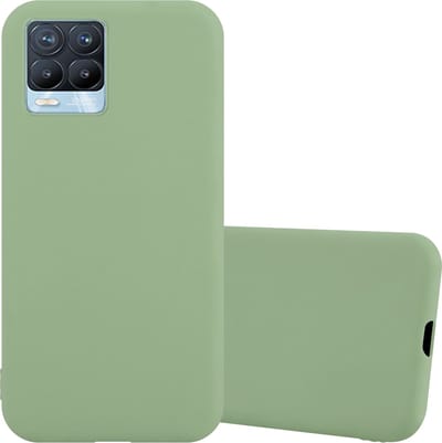 Cadorabo Hoesje geschikt voor Realme 8 4G / 8 PRO in CANDY PASTEL GROEN - Beschermhoes gemaakt van flexibel TPU silicone Case Cover