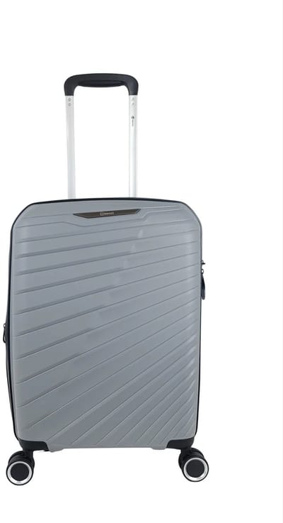 Benzi Salvador Handbagage Koffer 55 cm - 34/39 liter - Expandable - Grijs