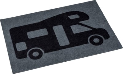 Bo-Camp - Deurmat - Polyamide - Print - Camper - 40x60 cm