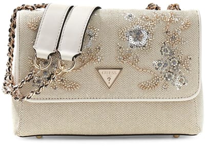Guess Giully 2 Kleine Schoudertas Dames - Imitatieleer - FlDonker Groena Multi