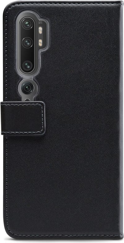 Mobilize Telefoonhoesje geschikt voor Xiaomi Mi Note 10 Hoesje | Mobilize Classic Gelly Wallet Bookcase Portemonnee | Pasjeshouder voor 2 Pasjes | Telefoonhoesje voor Pinpas / OV Kaart / Rijbewijs - Zwart