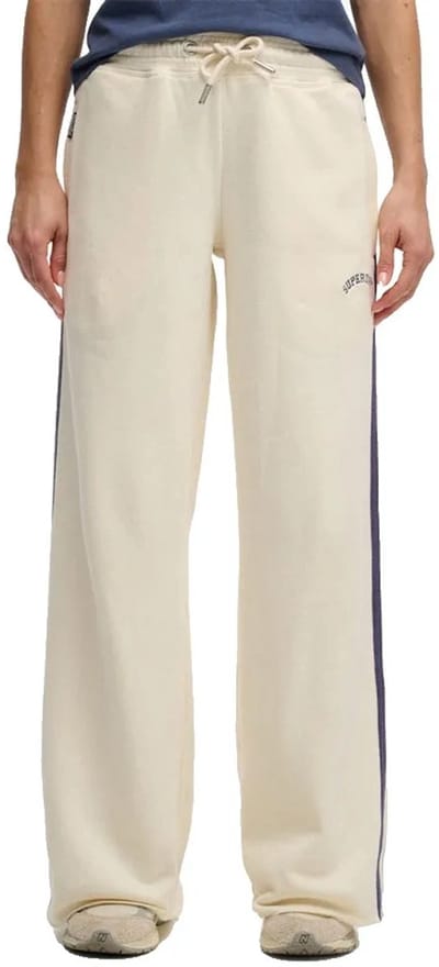 Superdry Essential Logo Straight Fit Joggers Beige 2XS Vrouw