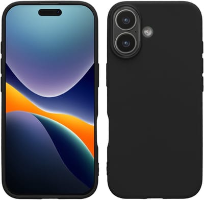kwmobile telefoonhoesje geschikt voor Apple iPhone 17 - Hoesje voor smartphone - Back cover in mat zwart