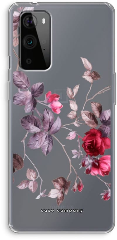 Case Company® - Hoesje geschikt voor OnePlus 9 Pro hoesje - Mooie bloemen - Soft Cover Telefoonhoesje - Bescherming aan alle Kanten en Schermrand