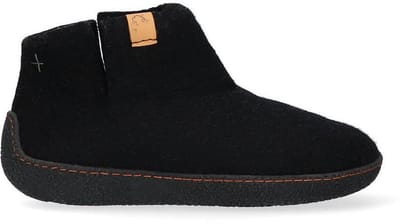 Tofvel - Rabara Wolvilt Sloffen Black - Maat 37