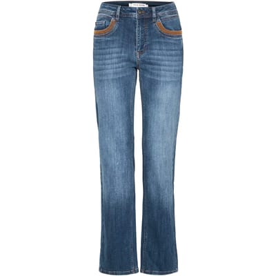 Rechte jeans voor dames Pulz Jeans Zelle