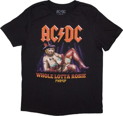 AC/DC - Whole Lotta London PWR-UP EU Tour '24 Heren T-shirt - S - Zwart