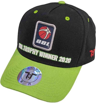 Tokyo Time - British Basketball League Winner 2020 Snapback Pet - Zwart/Groen