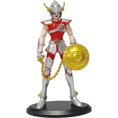 Figurine Anime 19CM Phoenix Ikki Hyoga Seiya Shiryu Modèle Armure Debout Jouets pour Enfants Boîte PVC Décoration de Collection de Bureau With box