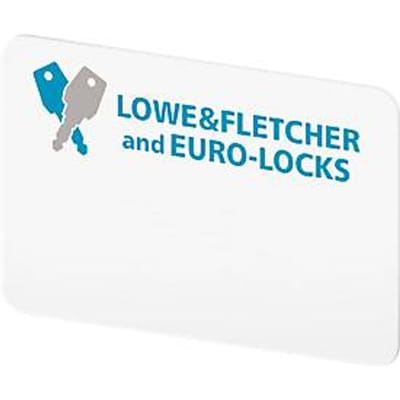 RFID-kaart, voor RFID-vergrendelingssystemen, Mifare Ultraliet (13,56 MHz), 5 stuks