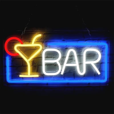 Neon lichtbord voor bar en feest - USB LED wanddecoratie, bardecoratie