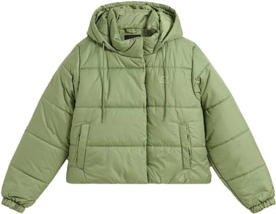 Vans Hillgate Cropped Jas Groen L Vrouw