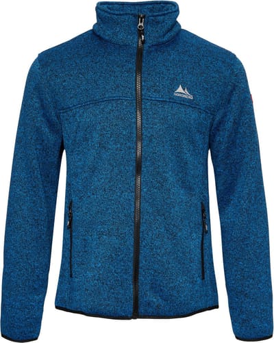 Nordberg Fred Fleece Vest - Blauw melange - Maat XXL