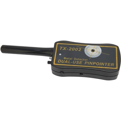 Détecteur de métaux portable haute sensibilité, petit et précis, avec indicateur LED, pour la plage